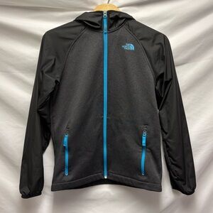 The North Face Youth Large Boys Canyonlands Track Hoodie TNF Dark Grey Heather